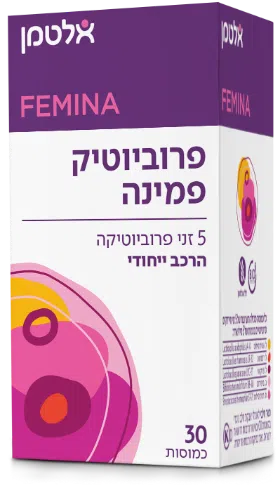 אלטמן פרוביוטיק וגינאל - פרוביוטיקה לנרתיק 30 קפסולות