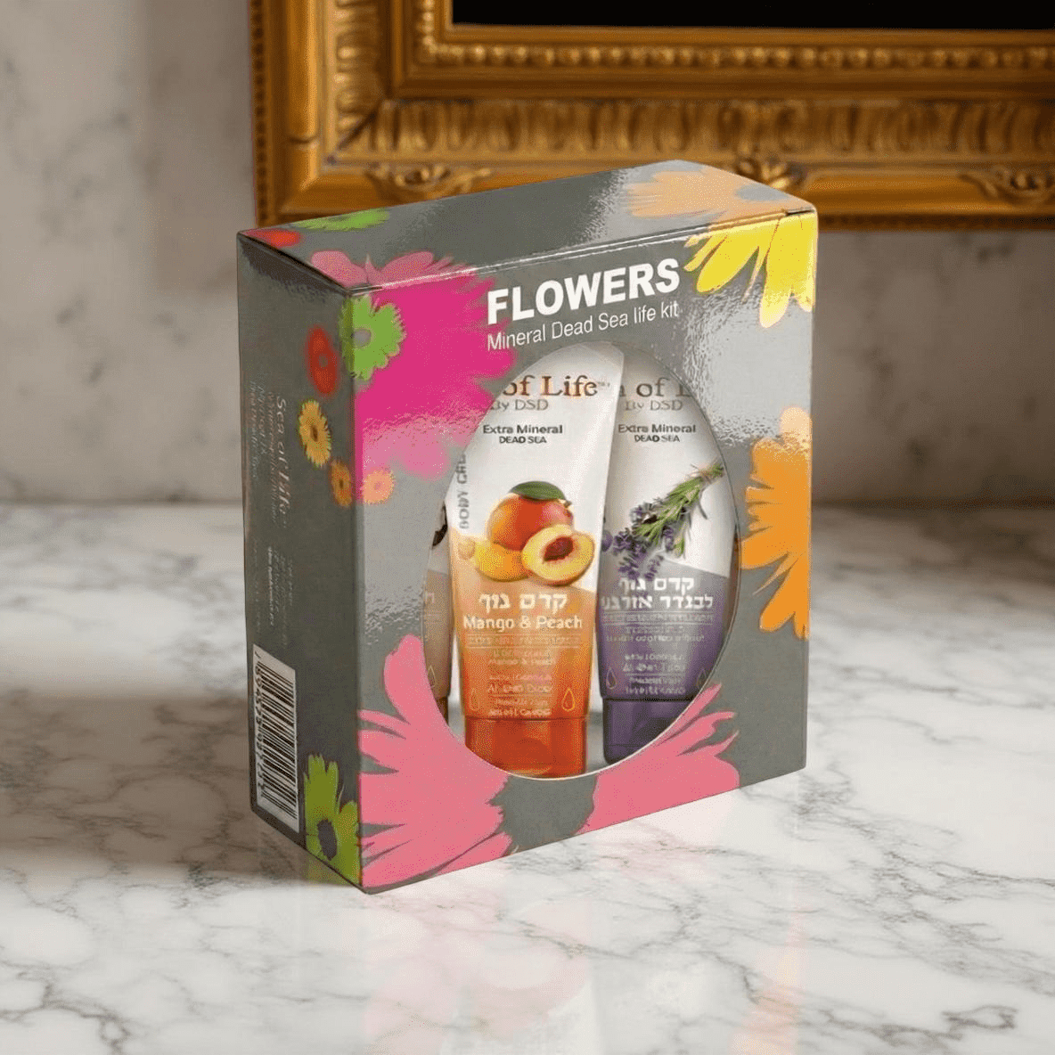 מארז Flowers - שלישיית טיפוח גוף